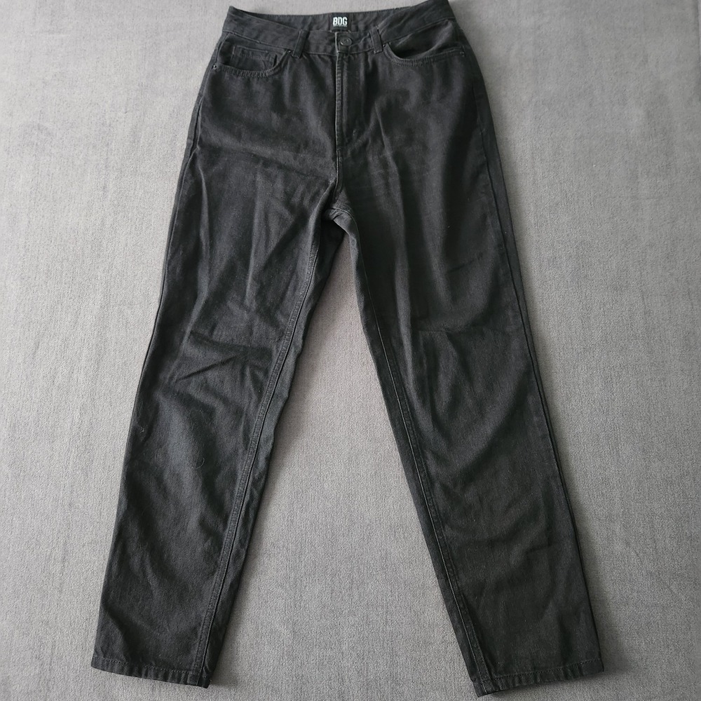 BDG Urban Outfitters Jeans Womens Size 28 Mom Black Wash Baggy
